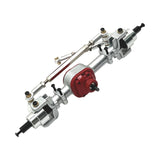 Maxbell RC Front and Rear Axle Housing DIY Accs Spare Model Toy for MN82 D91 1/12 RC Silver Front