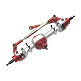 Maxbell RC Front and Rear Axle Housing DIY Accs Spare Model Toy for MN82 D91 1/12 RC Red Front