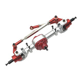 Maxbell RC Front and Rear Axle Housing DIY Accs Spare Model Toy for MN82 D91 1/12 RC Red Front