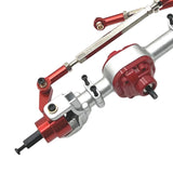 Maxbell RC Front and Rear Axle Housing DIY Accs Spare Model Toy for MN82 D91 1/12 RC Red Front
