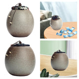 Maxbell Tea Canister with Seal Lid Tins Kitchen Canisters for Candy Dry Food Counter 550ml