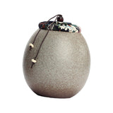 Maxbell Tea Canister with Seal Lid Tins Kitchen Canisters for Candy Dry Food Counter 550ml