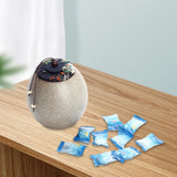 Maxbell Tea Canister with Seal Lid Tins Kitchen Canisters for Candy Dry Food Counter 550ml