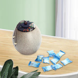 Maxbell Tea Canister with Seal Lid Tins Kitchen Canisters for Candy Dry Food Counter 550ml