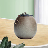 Maxbell Tea Canister with Seal Lid Tins Kitchen Canisters for Candy Dry Food Counter 1100ml