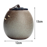 Maxbell Tea Canister with Seal Lid Tins Kitchen Canisters for Candy Dry Food Counter 1100ml