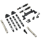 Maxbell Metal Shock Absorber Mount DIY RC Spare Parts for MN82 1:12 Scale RC Vehicle Black