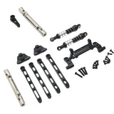 Maxbell Metal Shock Absorber Mount DIY RC Spare Parts for MN82 1:12 Scale RC Vehicle Black