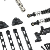 Maxbell Metal Shock Absorber Mount DIY RC Spare Parts for MN82 1:12 Scale RC Vehicle Black