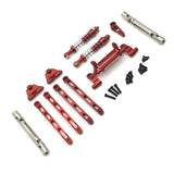 Maxbell Metal Shock Absorber Mount DIY RC Spare Parts for MN82 1:12 Scale RC Vehicle Red