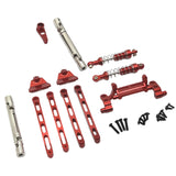 Maxbell Metal Shock Absorber Mount DIY RC Spare Parts for MN82 1:12 Scale RC Vehicle Red