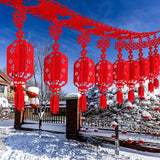 Maxbell Chinese New Year Banner Garland Pendants for Holidays Bedroom Indoor Outdoor Style A