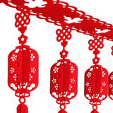 Maxbell Chinese New Year Banner Garland Pendants for Holidays Bedroom Indoor Outdoor Style A