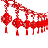 Maxbell Chinese New Year Banner Garland Pendants for Holidays Bedroom Indoor Outdoor Style B