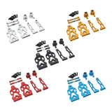 Maxbell RC Car Part Replacement Metal for 1/16 Scale RC Remote Control Car Hobby Car Red