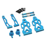 Maxbell RC Car Part Replacement Metal for 1/16 Scale RC Remote Control Car Hobby Car Blue