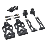 Maxbell RC Car Part Replacement Metal for 1/16 Scale RC Remote Control Car Hobby Car Black