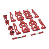 Maxbell RC Front Rear Swing Arm Steering Cup Parts Set for 16104 Q117A 1:16 Scale RC red