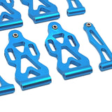 Maxbell RC Front Rear Swing Arm Steering Cup Parts Set for 16104 Q117A 1:16 Scale RC blue