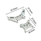 Maxbell 1/14 RC Cars Metal Spare Parts for 14301 14302 Accessory DIY Easy to Install Silver