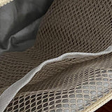 Maxbell Lunch Box Easy to Carry Portable Lunch Container Bag for Beach Travel Office Apricot