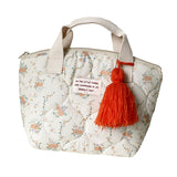 Maxbell Lunch Box Easy to Carry Portable Lunch Container Bag for Beach Travel Office Apricot