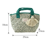 Maxbell Lunch Box Easy to Carry Portable Lunch Container Bag for Beach Travel Office Green