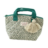 Maxbell Lunch Box Easy to Carry Portable Lunch Container Bag for Beach Travel Office Green