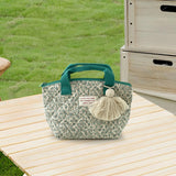 Maxbell Lunch Box Easy to Carry Portable Lunch Container Bag for Beach Travel Office Green