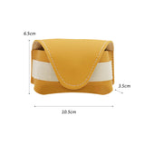 Maxbell Golf Ball Pouch Practical Mini Pocket Storage Pouch Golf Ball Case Women Men Yellow