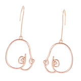 Maxbell Dangle Drop Earrings Unique Trendy Dressing up Props Aesthetic Drop Earrings