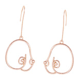 Maxbell Dangle Drop Earrings Unique Trendy Dressing up Props Aesthetic Drop Earrings