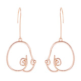 Maxbell Dangle Drop Earrings Unique Trendy Dressing up Props Aesthetic Drop Earrings