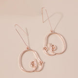 Maxbell Dangle Drop Earrings Unique Trendy Dressing up Props Aesthetic Drop Earrings