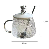 Maxbell Breakfast Cup Mug Water Cup with Handle Coffee Tea Cup Mug for Birthday Gift