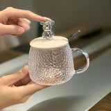 Maxbell Breakfast Cup Mug Water Cup with Handle Coffee Tea Cup Mug for Birthday Gift