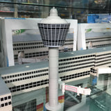 Maxbell 1:400 Airport Control Tower Accessories Micro Landscapes Layout Hand Painted