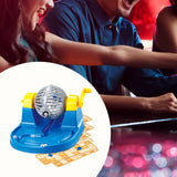Maxbell Lucky Number Picking Machine Bingo Game Set for Large groups Children Partys