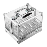 Maxbell Chips Case Holds 600 Chips with 6 Chip Racks for Drinking Props Parties