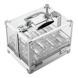 Maxbell Chips Case Holds 600 Chips with 6 Chip Racks for Drinking Props Parties