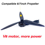 Maxbell 4Pcs RC Brushless Motor Replace RC Metal Motor for FPV Race RC Plane Drone