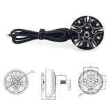 Maxbell 4Pcs RC Brushless Motor Replace RC Metal Motor for FPV Race RC Plane Drone