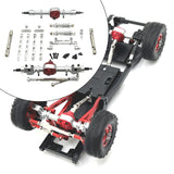 Maxbell RC Car Accessory Front and Rear Assembly Kits for MN82 LC79 MN78 1/12 RC Car Argent