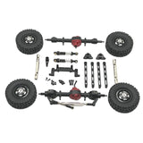 Maxbell RC Car Accessory Durable Spare Accessory Kits for MN82 LC79 MN78 1/12 RC Car Black