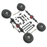 Maxbell RC Car Accessory Durable Spare Accessory Kits for MN82 LC79 MN78 1/12 RC Car Black