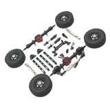 Maxbell RC Car Accessory Durable Spare Accessory Kits for MN82 LC79 MN78 1/12 RC Car Black