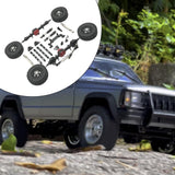 Maxbell RC Car Accessory Durable Spare Accessory Kits for MN82 LC79 MN78 1/12 RC Car Black