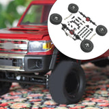 Maxbell RC Car Accessory Durable Spare Accessory Kits for MN82 LC79 MN78 1/12 RC Car Black