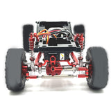 Maxbell RC Car Accessory Durable Spare Accessory Kits for MN82 LC79 MN78 1/12 RC Car Red