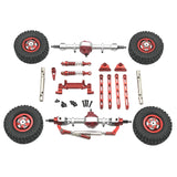 Maxbell RC Car Accessory Durable Spare Accessory Kits for MN82 LC79 MN78 1/12 RC Car Red